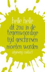 Mooie recensie Helle Helles roman op 8weekly